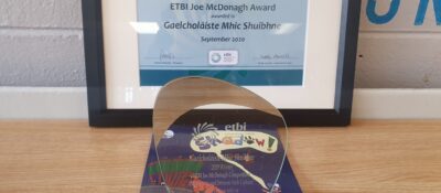 Taoiseach presents Cork ETB school with ETBI Joe McDonagh Award