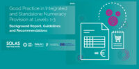 Good Practice in Integrated and Stand Alone Numeracy Provision Report Launched