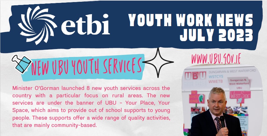 Cover picture of Youth Work News July 2023.
Click to download a copy