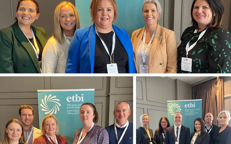 collage of newly appointed principals posing for pictures