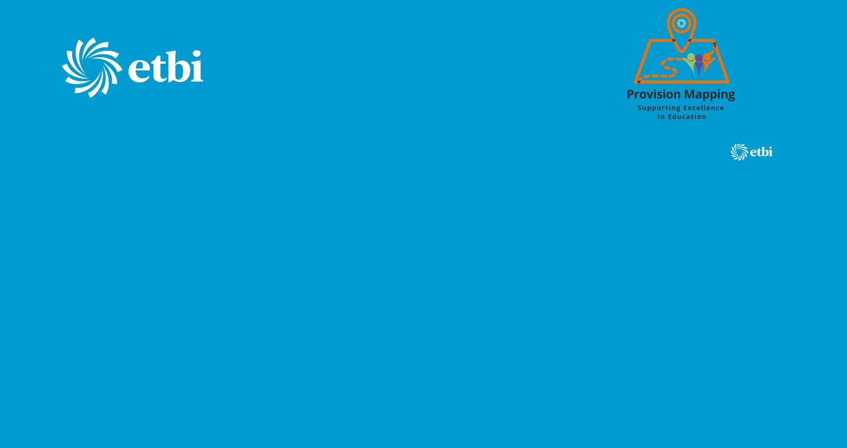 blue background with provision mapping logo
