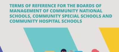 Terms of Reference for Boards of Management