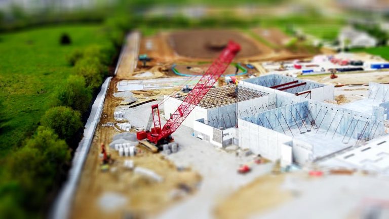 on going building works